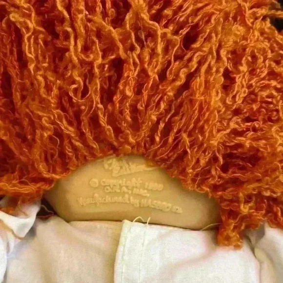 Vintage Red Haired Cabbage Patch Doll 1990 - Hasbro First Edition - Picture 3 of 11